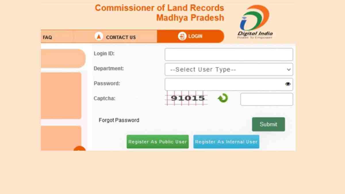 MP Bhulekh - WebGIS 2.0 मध्य प्रदेश भूलेख, खसरा / खतौनी, भूमि का नक्शा  देखें - MP Bhulekh